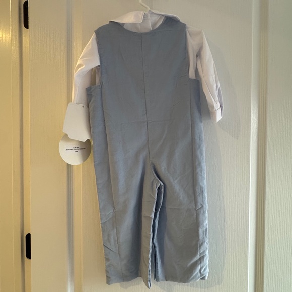 Classic Whimsy Snowman Appliqué Corduroy Longall Set, Size 24 Months, NWT - Picture 2 of 3